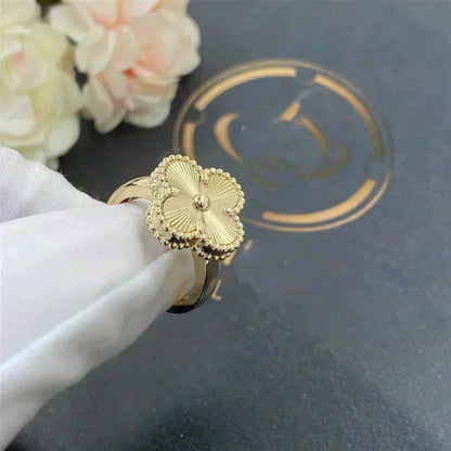 [Love More]CLOVER GOLD RING