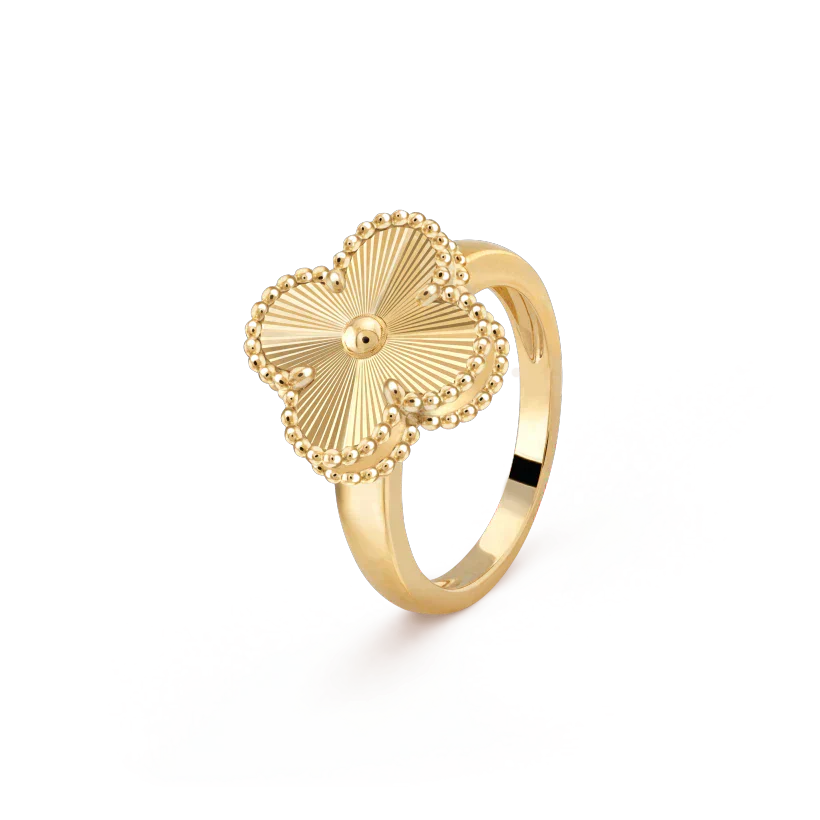 [Love More]CLOVER GOLD RING